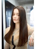 【町田/Luxo by Afinar】ココアブラウン×艶ロング