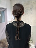 タイトめカチモリヘアセット＊関内美容室