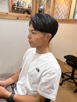 ティピ(tipi)&nbsp;波巻きパーマ/センターパート/メンズカット/メンズパーマ/香椎駅