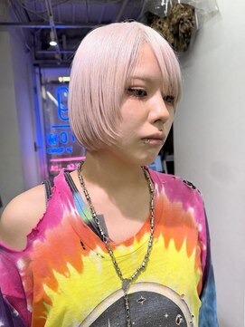 グロウ 渋谷(grow) 【White milk tea／ブリーチ2回】