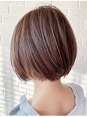 ナチュラルふんわりボブ