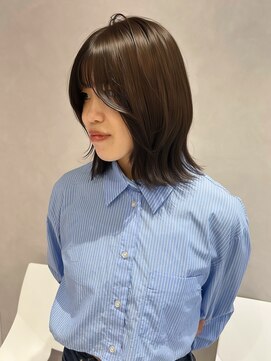 リアン バイ キートス(Lien by kiitos) ラベンダーブラウン/ラベンダーカラー/透明感/艶感/顔まわり