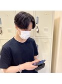 ニュアンスパーマ　韓国センターパート
