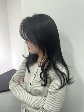 レイヤー_毛流れスタイル