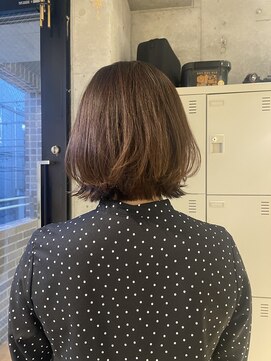 エインアンリー 明治神宮前(AIN.ANLY.) ボブパーマ、毛先パーマ、ニュアンスパーマ、ショートパーマ