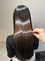 イオエ 西梅田(ioe)&nbsp;ブリーチなしカラー／髪質改善/ミルクティーベージュ/顔へア