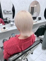 カミイロ(kamiiro)&nbsp;ホワイト/ホワイトブロンド/ケアブリーチ/髪質改善/仙台美容室