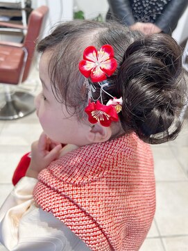 クオーレ ヘアーアンドエステティックサロン(CUORE HAIR ESTHETIC SALON) 七五三着付けヘアセット