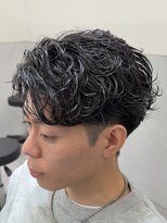 ビカムメンズヘアー 栄店(become men's hair) 毛流れシャドウパーマ/ルーズパーマ/オールバック