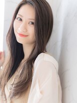 ローマ ギンザ(ROMA Ginza)&nbsp;20代30代40代透明感ダークグレージュ韓国風セミロングレイヤー