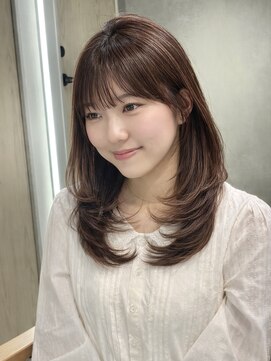 ナナローネス(nana loness) ワンカールで決まるレイヤー×まろやかラベンダーベージュ