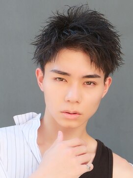 エルマーク 和歌山(L-MARK) スパイキーショート/アップバング/フェード/mem's/眉毛