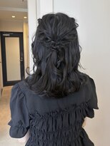 ルアナ 梅田店(Luana)&nbsp;ハーフアップ/ヘアセット/ヘアアレンジ/結婚式/大阪梅田