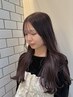 【人気No.1】カット + イルミナカラー +髪質改善オージュア4stepTr ¥13,500