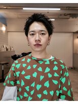 シンク(sync)&nbsp;メンズカット スパイキーショート 大阪美容室 ベリーショート