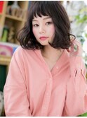 *bliss川口* くせ毛風カール♪Aラインラブボブa