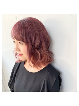 ヘアスタジオニコ(hair studio nico...) カシスピンク