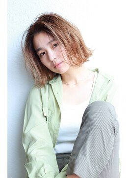 e.m.a プレミアムビューティーサロン 栄駅店(e.m.a PREMIUM BEAUTY SALON) ハンサムボブ/ハンサムショート