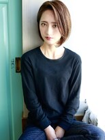 バース(BIRTH)&nbsp;天神【BIRTH】ワンサイドショート大人かわいいナチュラルボブ４