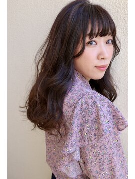 イソラブル(ISOLA-blu) 【大人可愛い】ショコラベージュ×ゆるふわロング