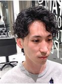 スパイラル×メンズ×メンズカット×パーマ×ツイスパ