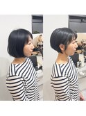 頭の形が良く見える様になるショートヘア