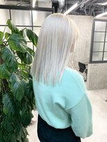 レーベン(LEBEN) 【ブリーチ3回~】ホワイトブロンド★