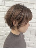 オーダー率No.1*大人気丸みショート