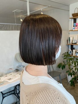 バレッタ(barretta) ダークグレージュ×ミニボブ