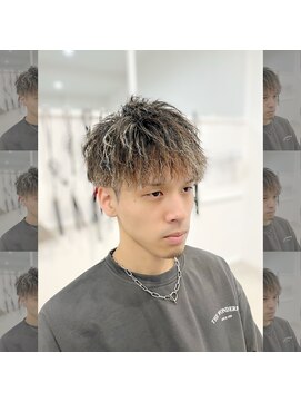 レジット メンズ ヘアサロン(LEGIT MEN's HAIR SALON) ハードツイスト×ウィービングメッシュ