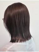 垢抜けカラー艶感カラーミルクティーベージュシルキーベージュ