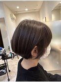 シンプル耳かけショート
