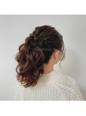 ルーズポニーテール