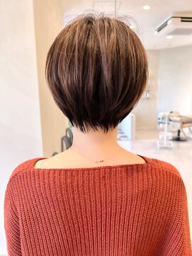 ヴィサージュタイム(VISAGE thyme) 丸みショートボブ/後ろ姿美人ショート/マッシュショート