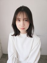 シースルーバング×マチルダボブ