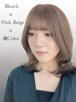 サラジュ 仁川店(SARAJU) 透明感カラー　ブリーチ×透明感◎ピンクベージュ×裾カラー