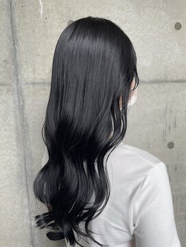 アオ 甲府本店(AO) AO hair  オフブラックカラー