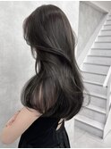 レイヤーカットマッシュショートボブウルフカット韓国◎前髪なし