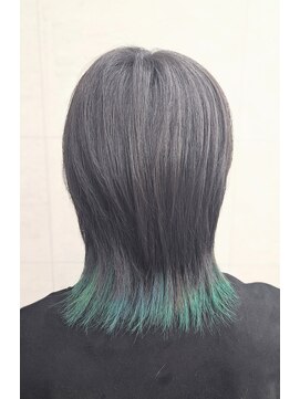 ノミネーション(Nomination) インナーカラー×エメラルドグリーン