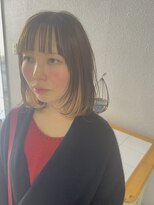 ヘアアンドスペース ベロン(hair&space velon) レイヤーボブ