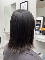 アルター(aL ter)&nbsp;外ハネボブ［切りっぱなしボブ/美髪/ピンクブラウン/鎌取］