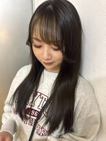 オーブ ヘアー リリー 博多2号店(AUBE HAIR lily)&nbsp;前髪インナーカラー
