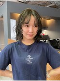オリーブグレージュボブ