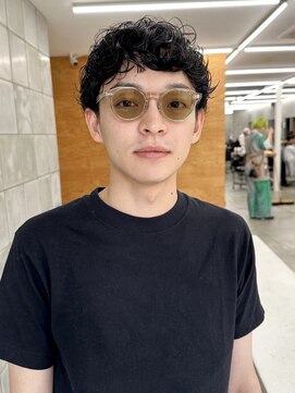 トゥコ(tuco) メンズ　黒髪　パーマ　ショート　マッシュ