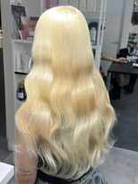 ベレーザ 渋谷(BELEZA)&nbsp;9865ミルクティーアッシュベージュハイトーンカラーワンホンヘア