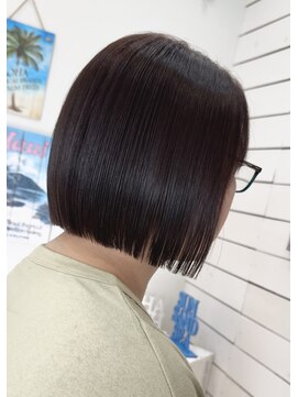ラニハナクドウ(lanihana.kudo) +＊～ストレート施術【パツっとボブ】～＊+