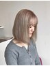 【池田指名はこちら】ケアブリーチ＋カラー＋カット ￥22000