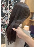 透明感オリーブブラウン