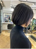 切りっぱなしボブミニボブパーマくびれボブ外ハネボブブリーチ