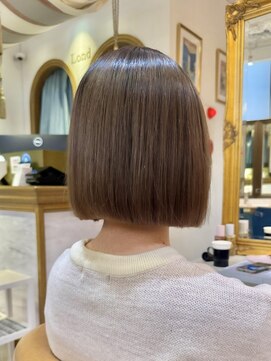 ロンドアベニール 北千住(Lond avenir) イメチェン外ハネボブ美髪ワイドバングレイヤー髪質改善縮毛矯正